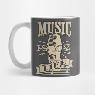 Music is my life Mug